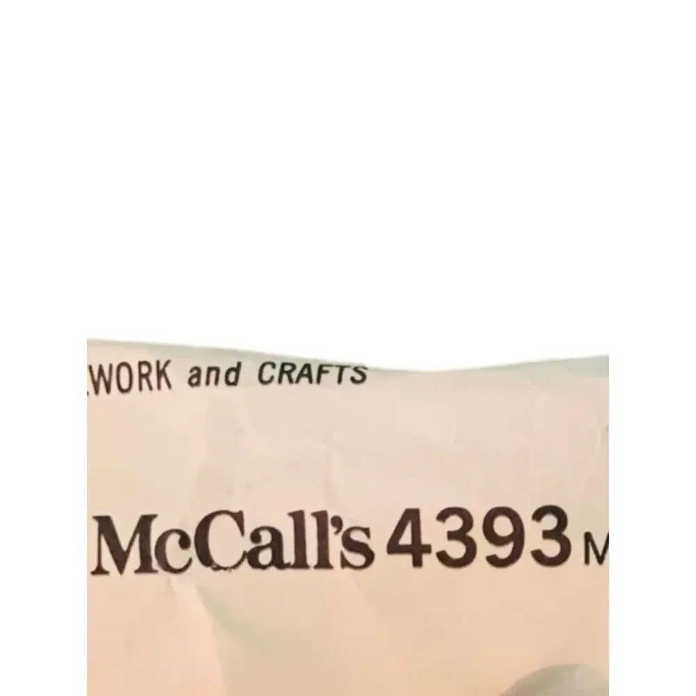 Size 18 McCall's 4393 Uncut Vintage 1970s Marlos Corner Misses Dress or Tops an